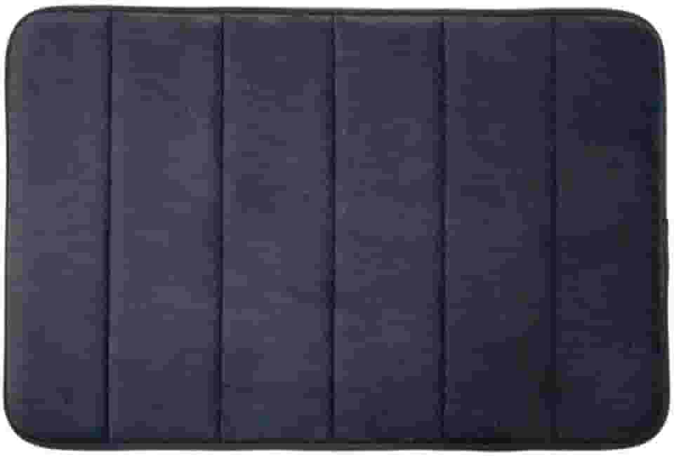 Tapete Antiderrapante Soft – Macio, Absorvente, Lavável e de Secagem Rápida para Conforto e Segurança (Cinza)