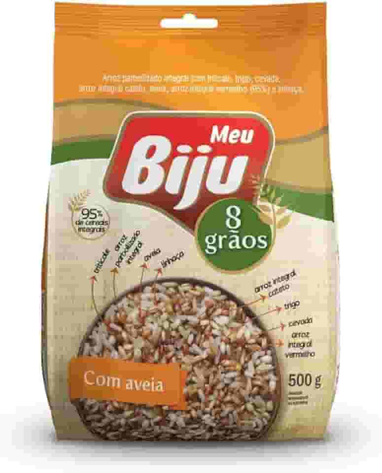 MEU BIJU Arroz Meu Biju 8 Grãos Integrais Com Aveia - 500G