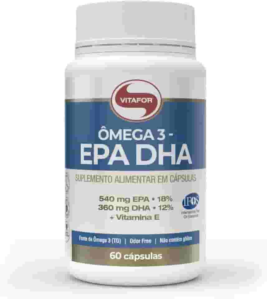 Ômega 3 EPA DHA Vitafort 60 Cápsulas