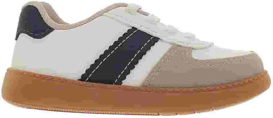 Tênis Infantil Masculino Branco Cinza Marinho Molekinho 2635.101