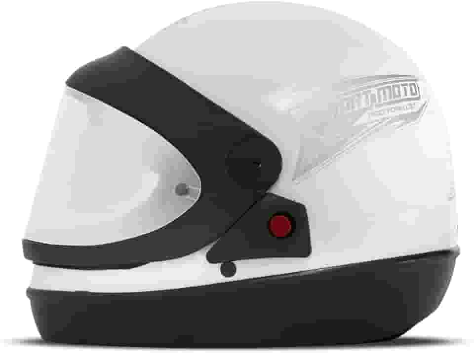 CAPACETE FECHADO PRO TORK SPORT MOTO LIGHT BRANCO TAM. 58