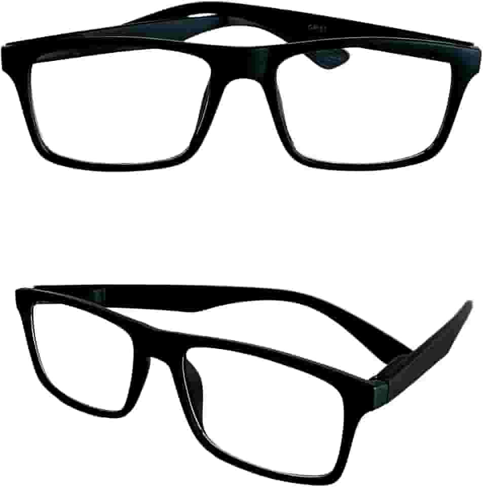 Armação Óculos Grau Perto Justin Emborrachado Preto Para Leitura