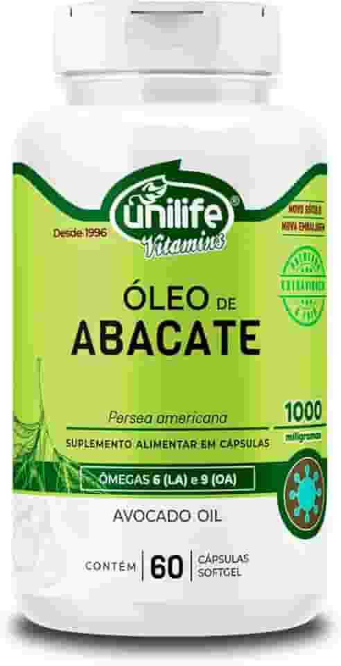 Óleo de abacate - 60 cápsulas