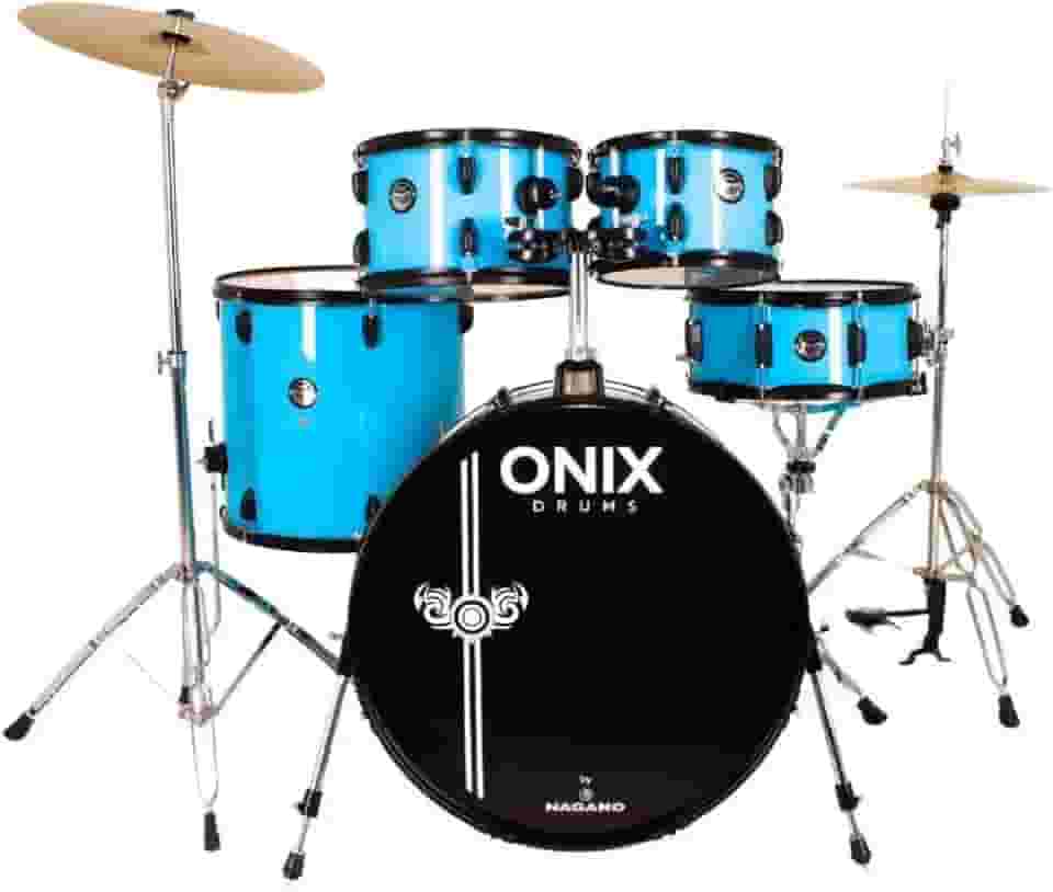 Bateria Acústica Tagima Nagano Onix Skinny 20' Completa C/Banco