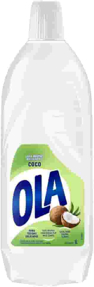 Sabão Líquido Ola Coco para Roupas Finas e Delicadas 1l
