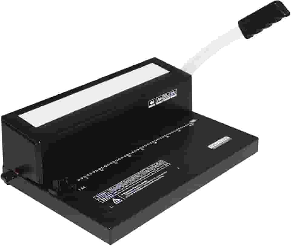 Máquina Encadernadora e Perfuradora Encadernação Espiral A4