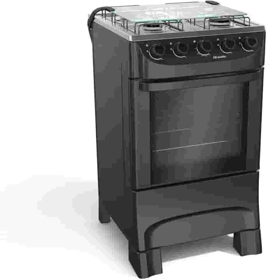 Fogão À Gás Mueller Mfi4ba Moderatto De Piso 4 Bocas