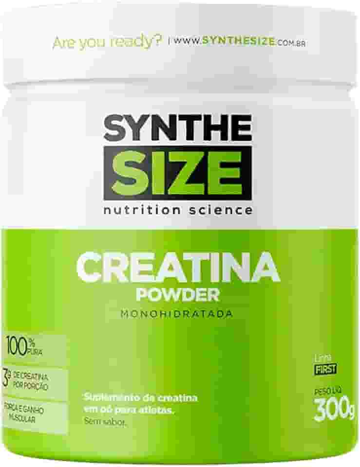 Synthesize Creatina Monohidratada - 300G Sem Sabor -
