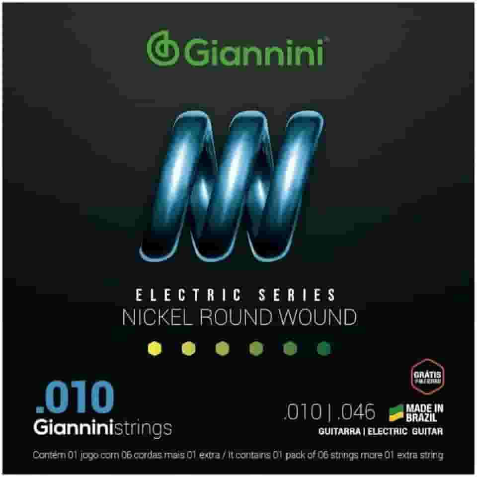 Encordoamento Guitarra Geegst 10, Giannini