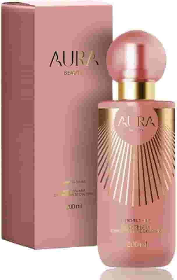 Body Splash Desodorante Colônia Aura Beauty Aurora Shine Jade Picon 200Ml