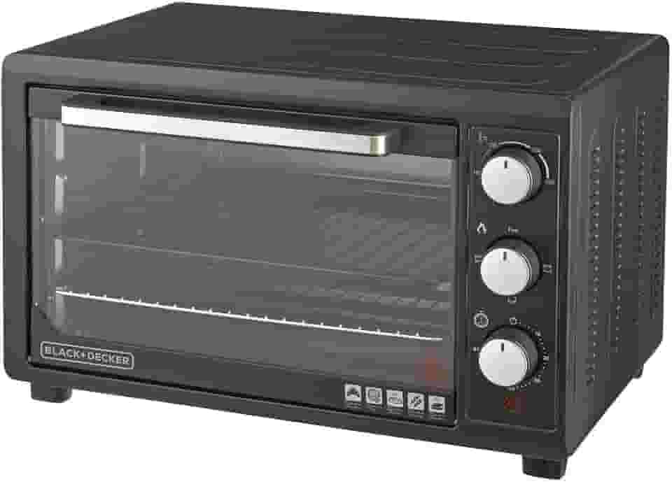 BLACK+DECKER Forno Elétrico, Ideal para sua Cozinha, 3 Níveis para Bandeja, Timer 60 Minutos, Potência 1800W, Modelo FT50P, 50L, 110V
