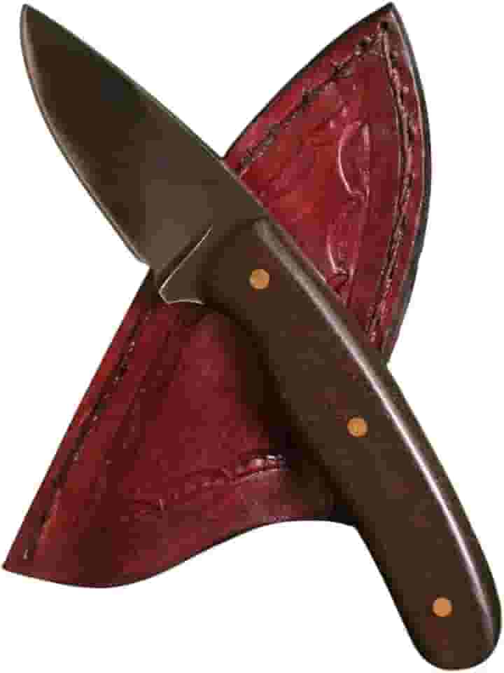 Kit Faca Bushcraft 6'' 1070 Fosfatizada com Bainha Cod483