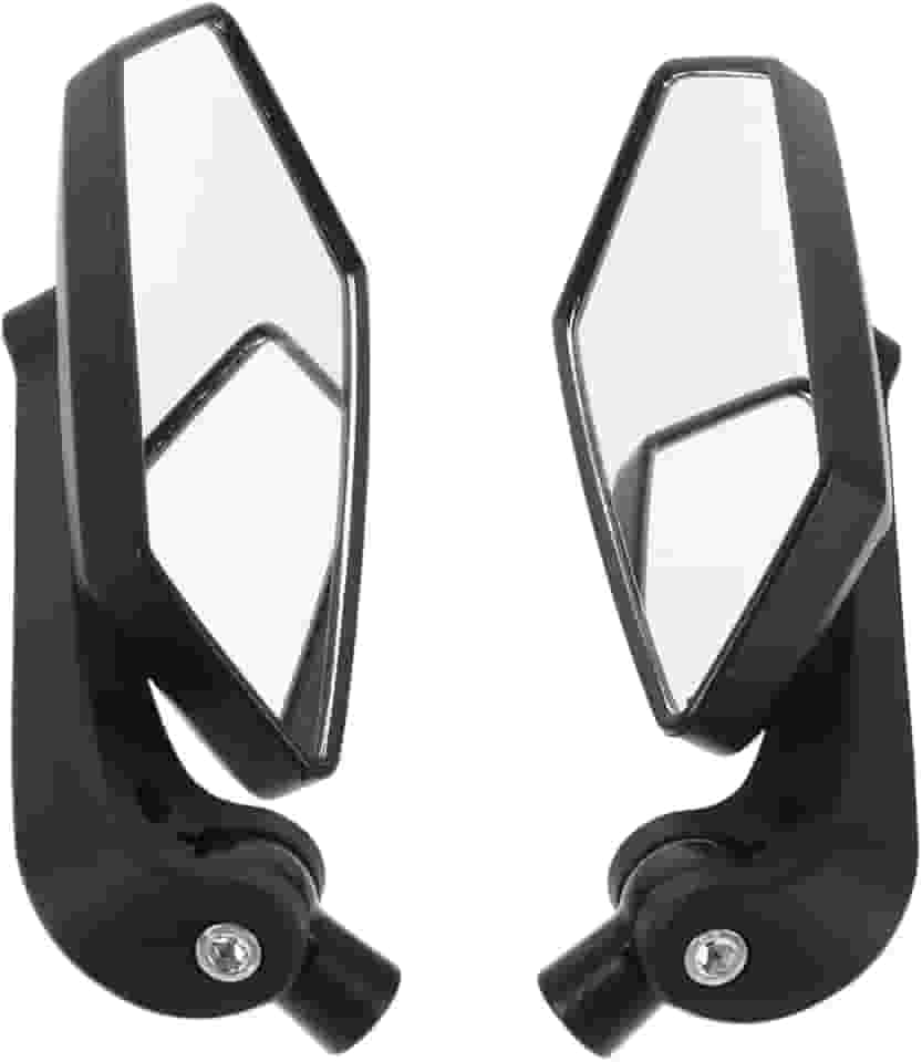 ULTECHNOVO Espelho de triciclo, ajuste universal, fácil de instalar, construção robusta, espelho retrovisor amplo para bicicletas, motocicletas, bicicletas elétricas