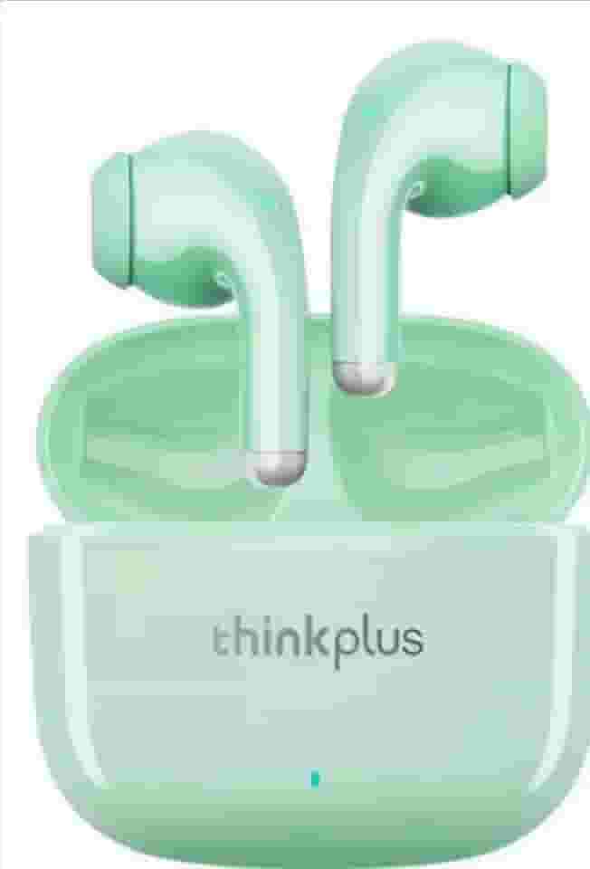 Fones de Ouvido Bluetooth 5.1 LP40 Pro – 20h de Bateria, Microfone Integrado, Resistente à Água, com Gancho para Esportes e Chamadas (Verde)