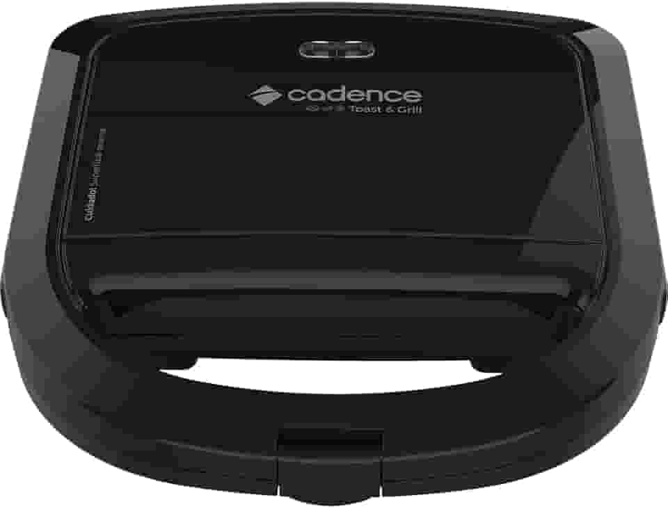 Sanduicheira Elétrica Cadence Toast & Grill, Preta, 750W, 220V, SAN260