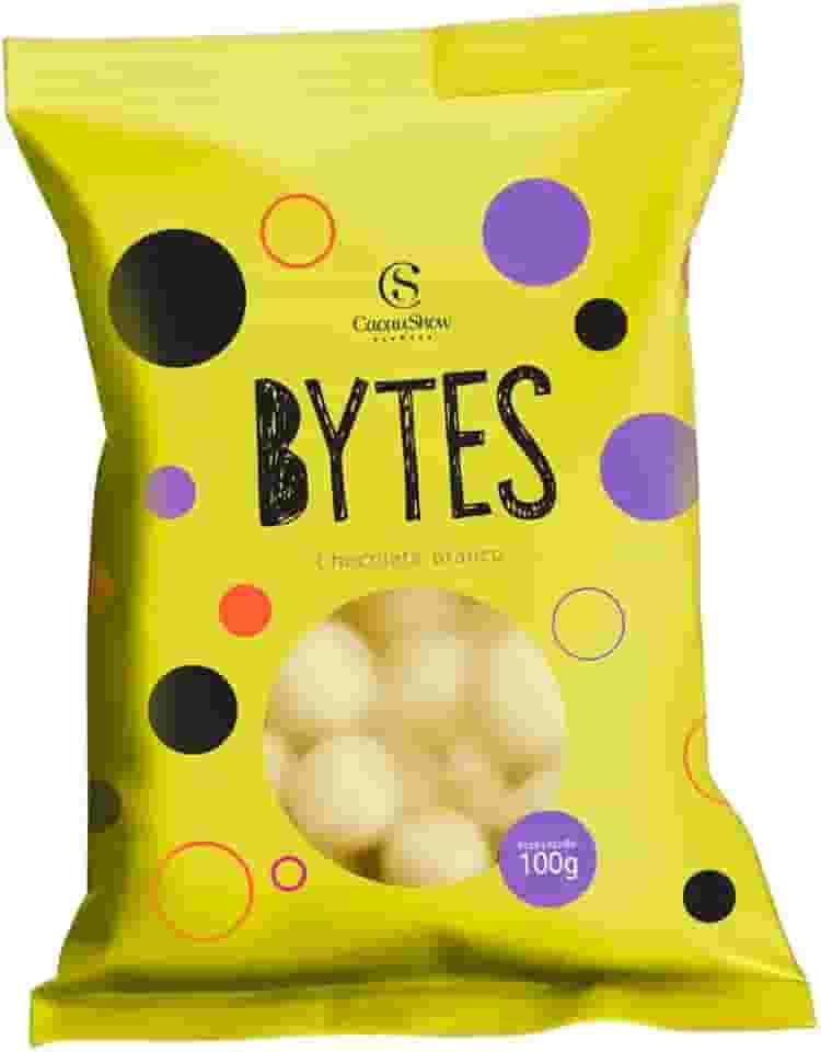 Bytes Chocolate Branco Crocante 100G Cacau Show
