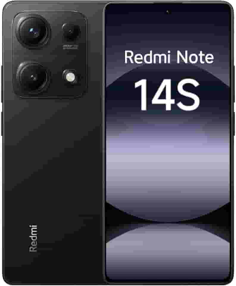 Xiaomi Redmi Note 14S 4G NFC 256gb 8GB Ram 6.67 Pol AMOLED Cor Preto Black MediaTek Helio G99-Ultra