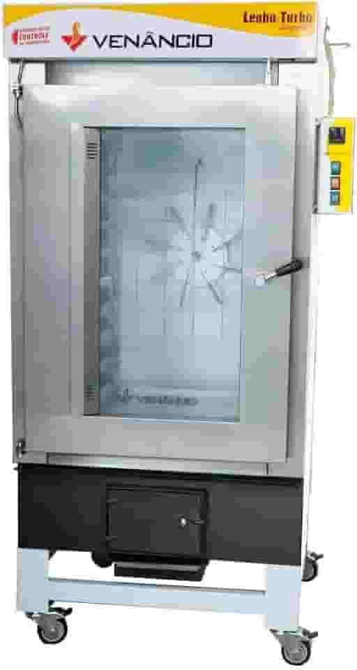 Forno Turbo A Lenha Ciclone Venâncio 10 Esteiras 127V Monofásico FCLT10-16728