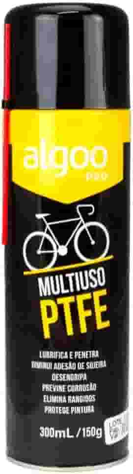 Óleo Lubrificante para Bicicleta Multiuso PTFE Algoo Spray 300ml