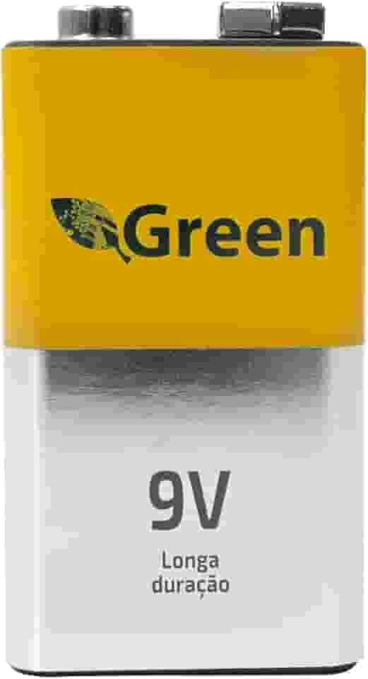 Green, 013-0009, Bateria 9V 500Ma - Recarregavel Com Carga