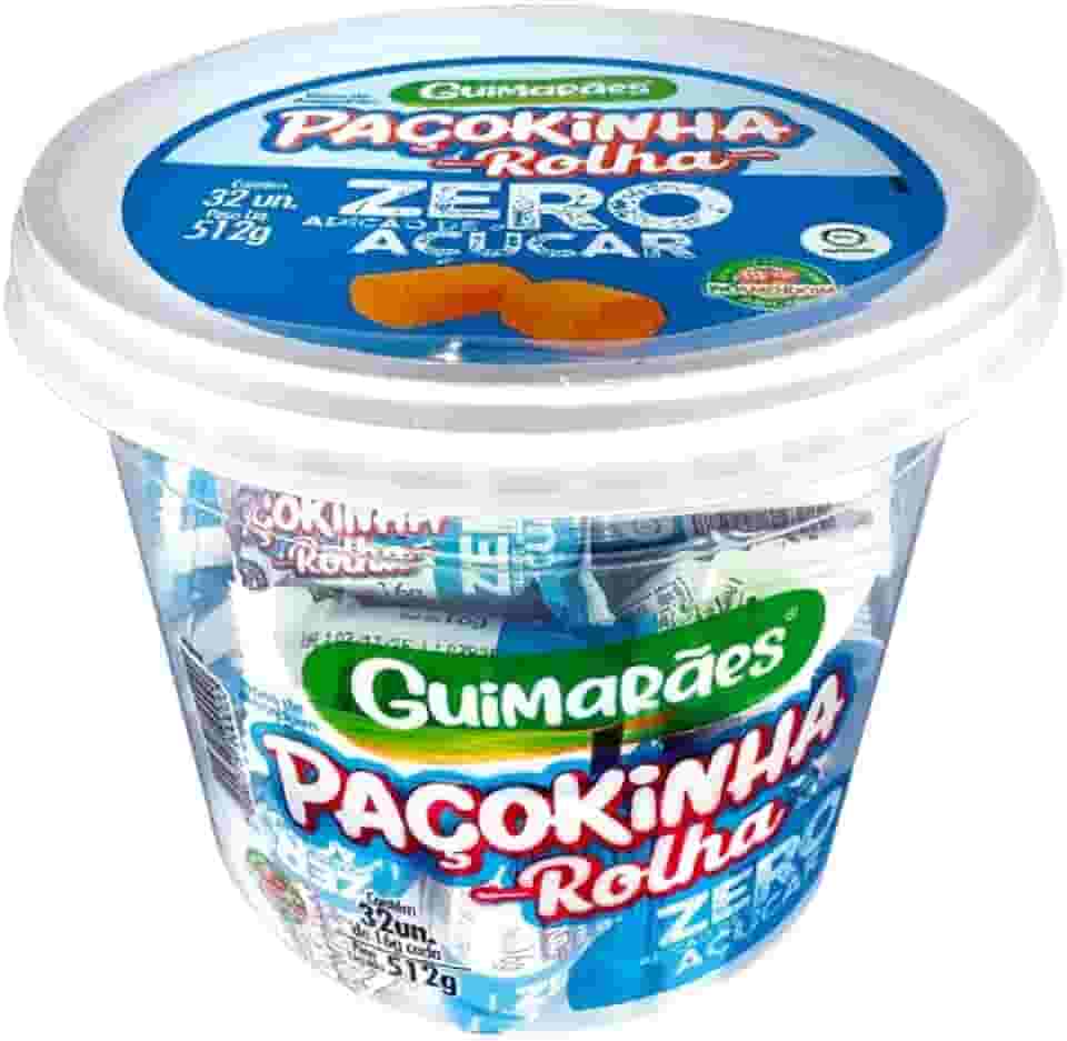 Paçoca Rolha Zero Pote 512g