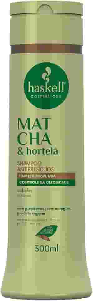 Haskell Shampoo Antirresíduos Matcha & Hortelã 300Ml