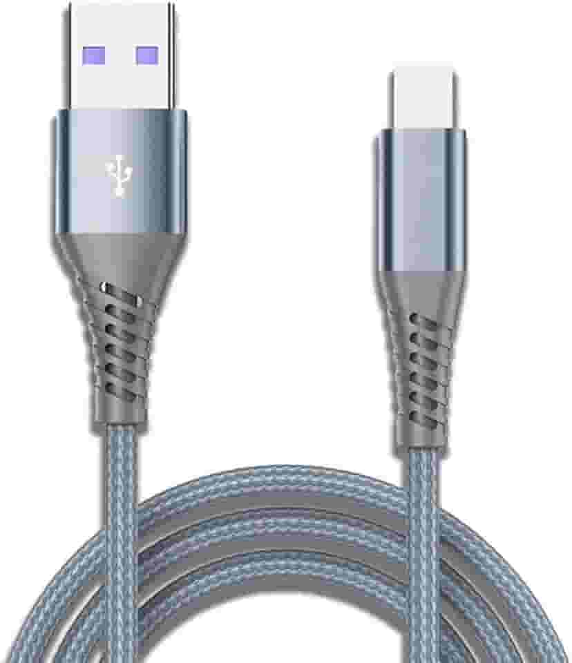 USB C para (para cabo Lightning), cabo de carregamento rápido de 1,8 m para iPhone 14/13/12/11/XS/XR/X/8/iPad, cinza