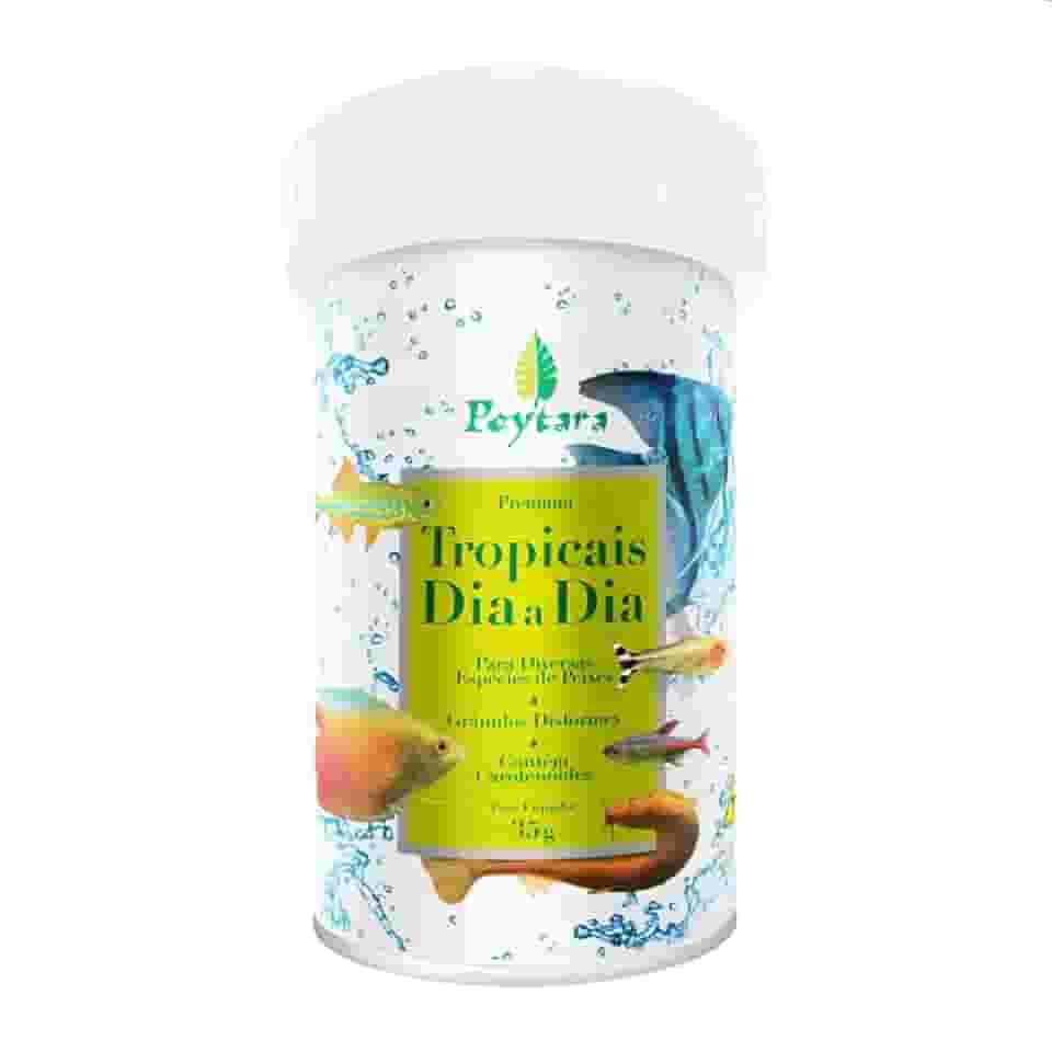 Poytara Ração Para Peixes Tropicais Dia Até Dia 35G Para Peixes