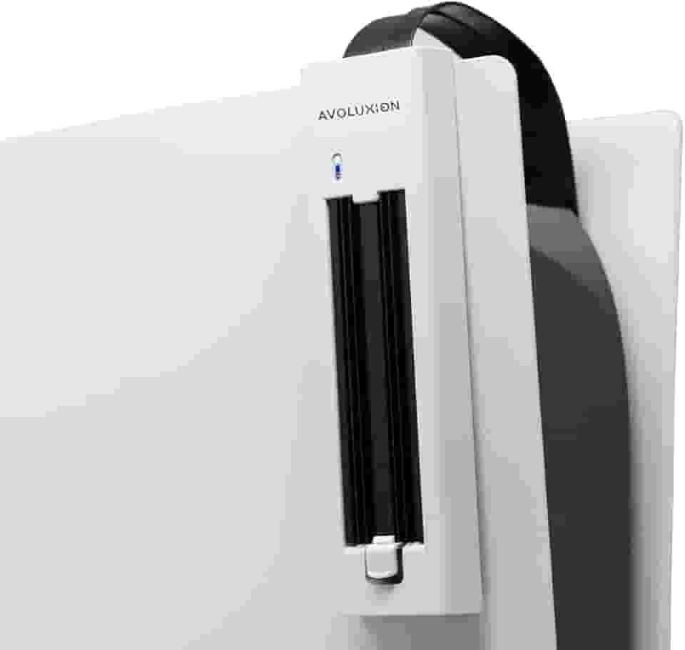 Kit de atualização de expansão SSD externo com dissipador de calor SSD para console de jogos PS5 (PSX-i1) - Transforme seu slot SSD interno PS5 para kit de expansão SSD externo - 2 anos de