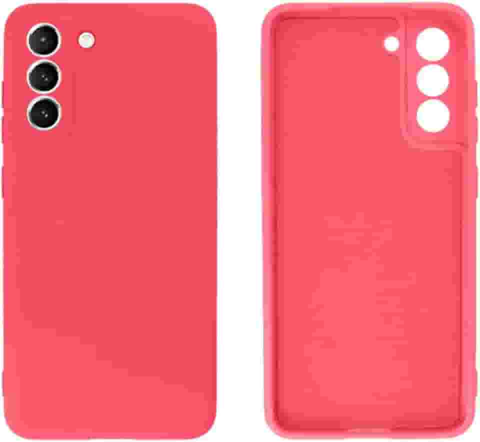 Capinha Flexível Colorida Slim Compatível com Samsung Galaxy S22-3 Camadas de Proteção - PREMIUM DUPIN (Rosa)