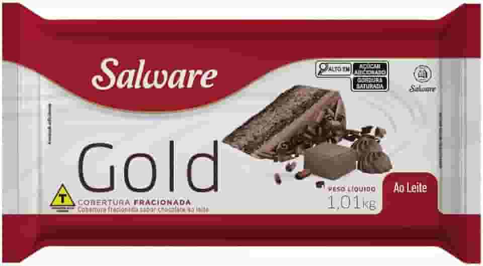 Cobertura Fracionada Gold ao Leite Salware 1,01kg 1,01kg