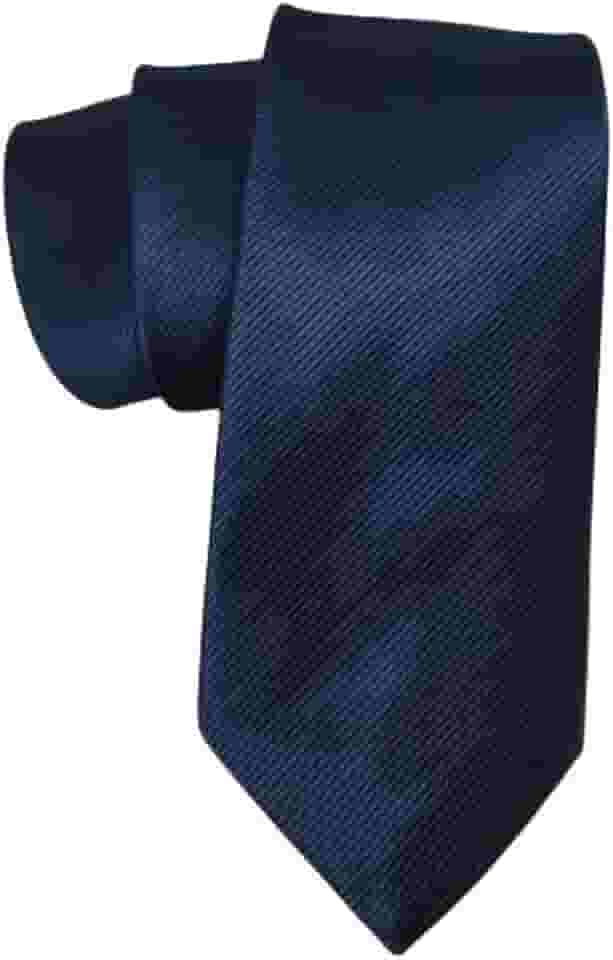 Gravata Azul Marinho Semi Slim para Trajes Formais