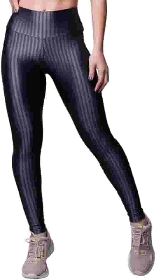 Calça Legging Bella Fiore New Zig Feminina Poliamida Academia Malhar