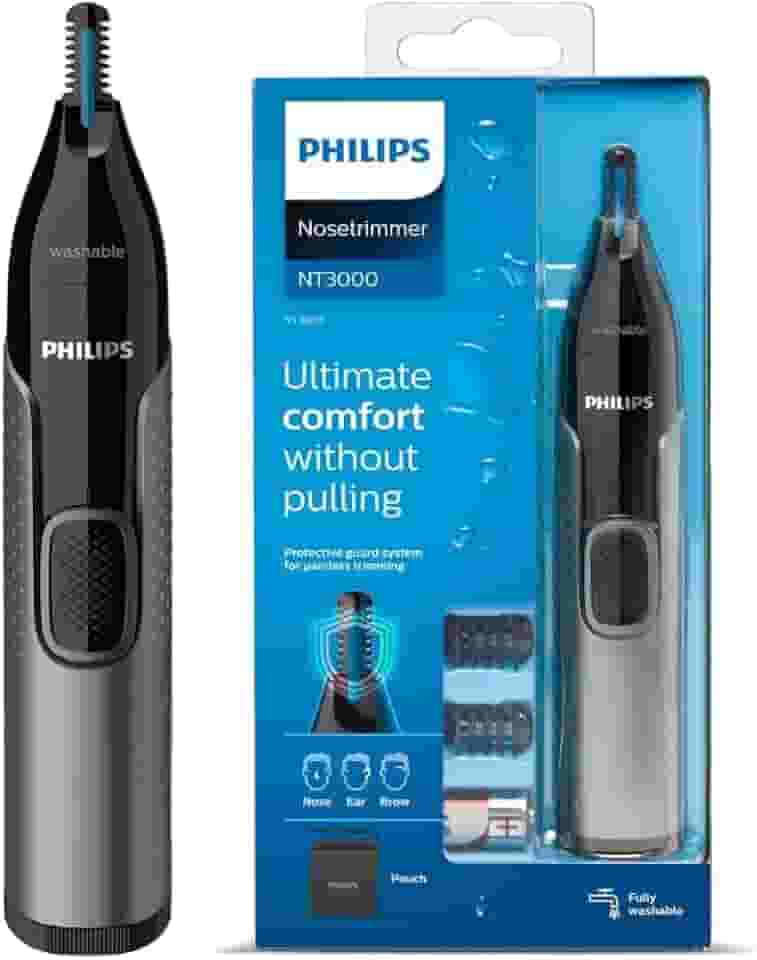 Aparador de Pelos Philips NT3650/16 Nariz Orelhas e Sobrancelhas