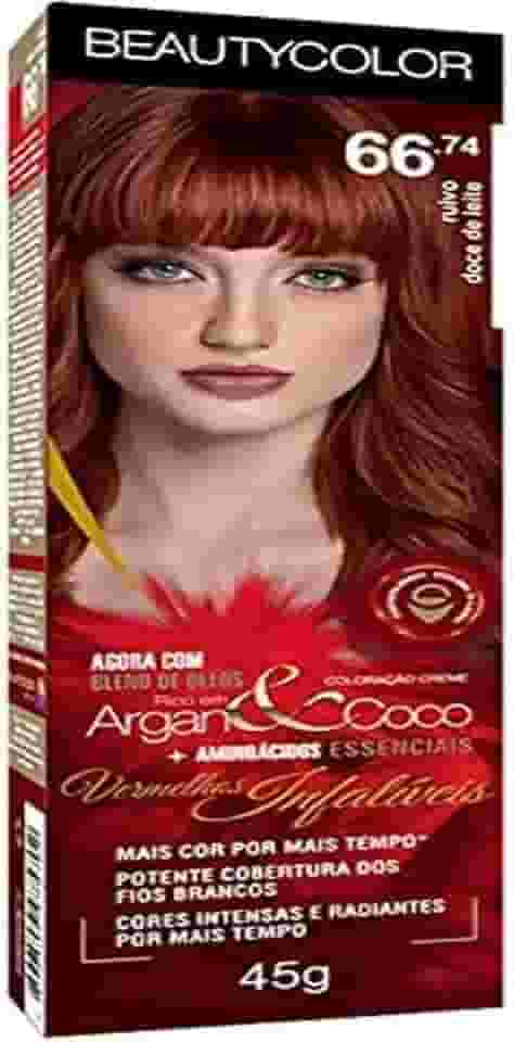Coloração Individual BEAUTYCOLOR - 66.74 Ruivo Doce de Leite