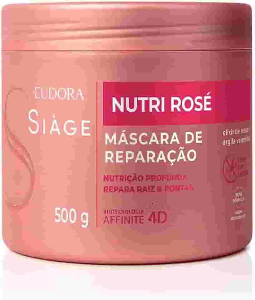 Eudora Siàge Nutri Rosé Máscara Capilar 500g