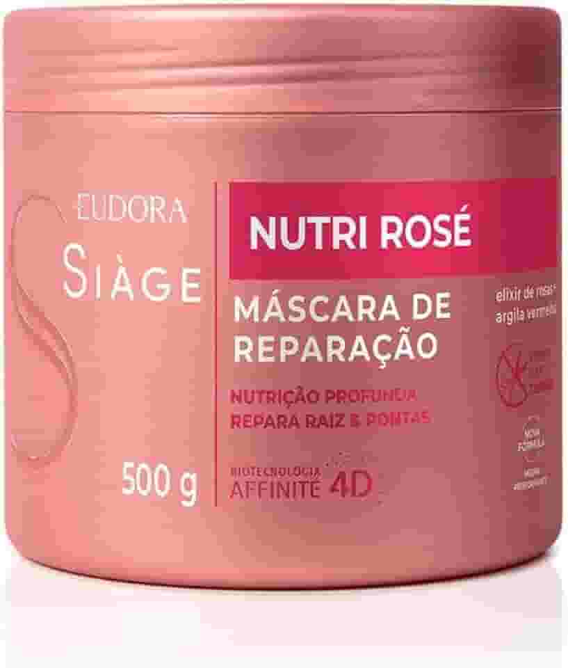 Eudora Siàge Nutri Rosé Máscara Capilar 500g