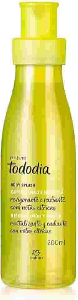 Body Splash Capim Limão e Hortelã Tododia Desodorante Colônia Natura 200ml