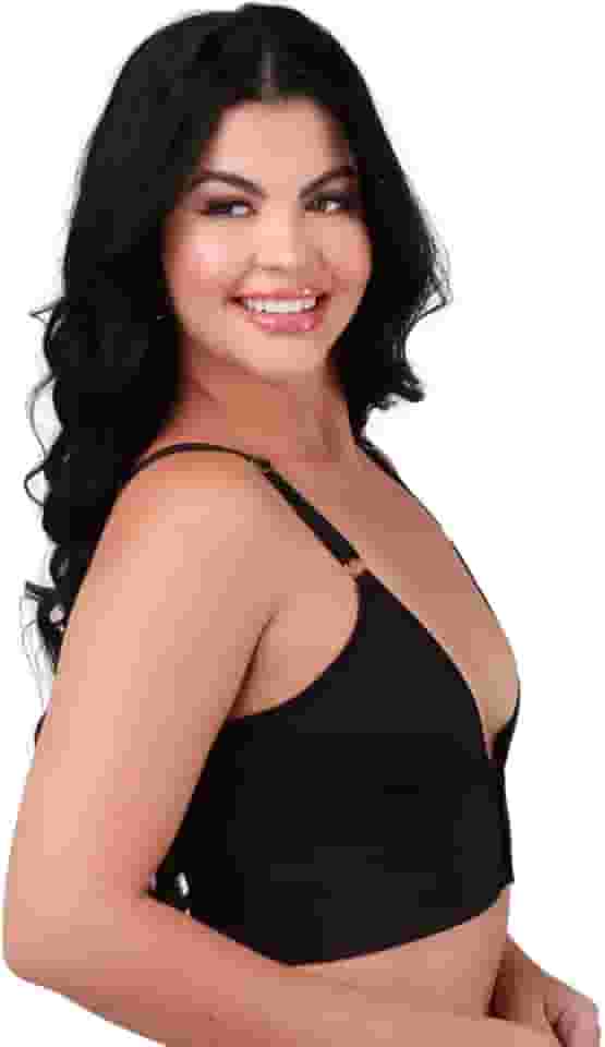 Sutiã Pós Cirurgico Reforçado Pós Operatório Silicone e Mamoplastia Abertura Frontal