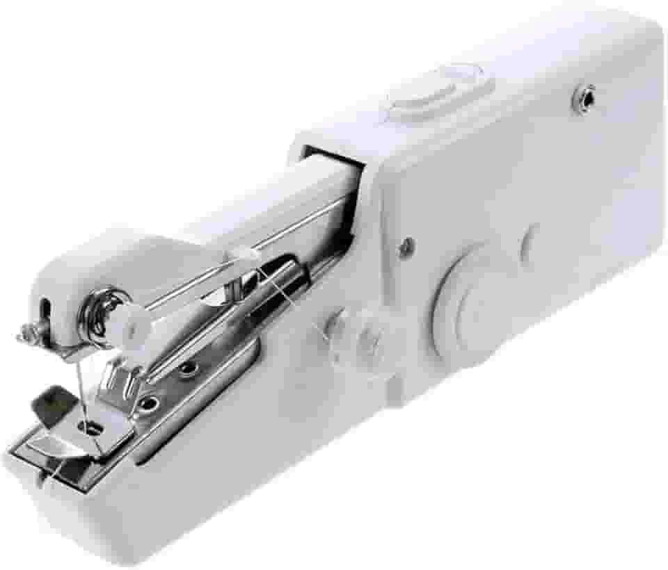 Maquina De Costura Portatil Mini Eletrica Manual A Pilha