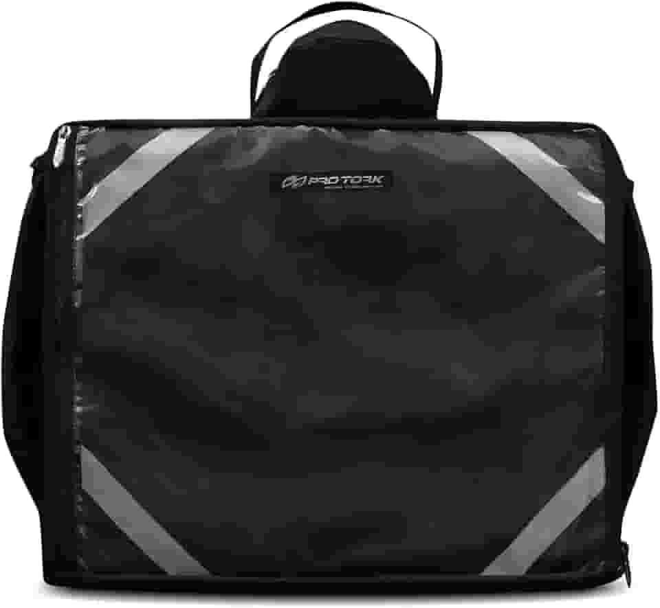 Pro Tork Mochila Térmica para Delivery e Entrega de Pizza, 45 Litros, Preto