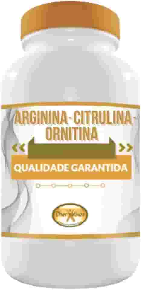 Arginina 200mg +citrulina 200mg+ornitina 100mg 120 Cápsulas