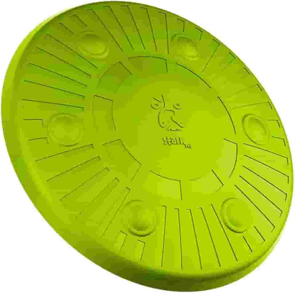 Frisbee Disco Voador Stark Pet, Brinquedo de Arremesso para Cães, em Material Termoplástica, Cor Verde Neon