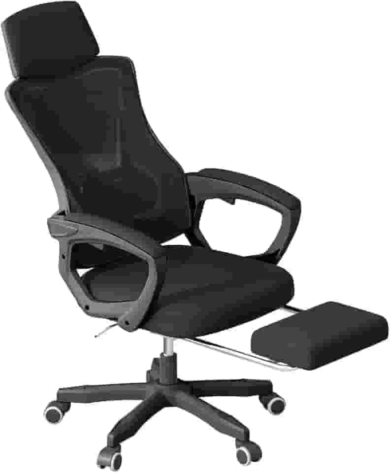 Cadeira Gamer Design Estilo Gamer, Tecido Respirável, Design Ergonômico Com Apoio para Os Pés - Fox Racer