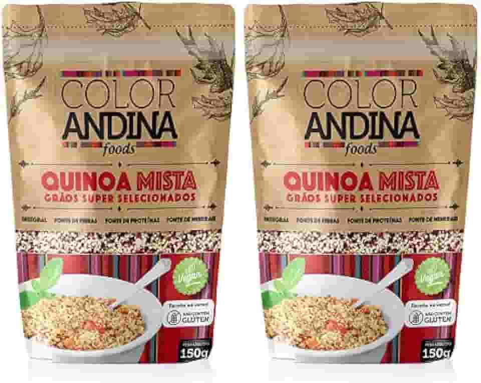 Quinoa Mista Color Andina 150g-2 pacotes