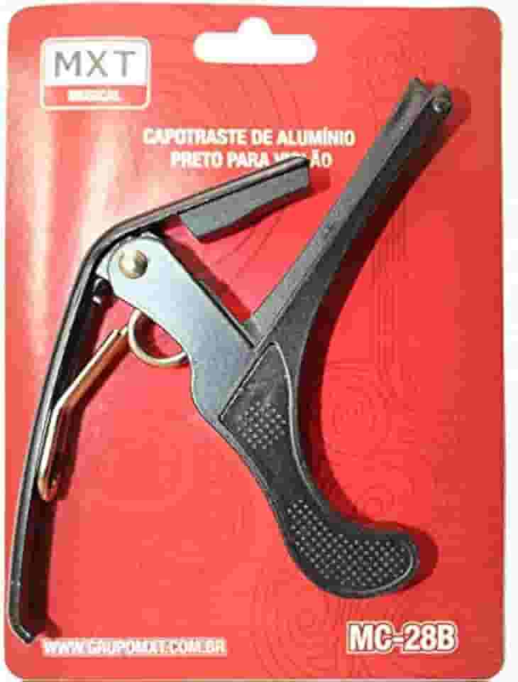 Capotraste De Alumínio Preto MXT - MC-28B