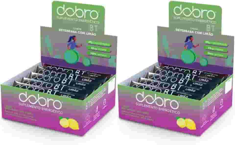 Combo 2x Displays BT Gel de Carboidrato com Beterraba (10un x 30g, Beterraba com Limão e Cafeína)