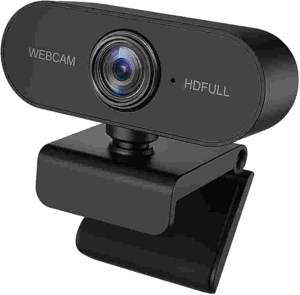 Webcam Camera Full Hd Zoom 1080p 360 Graus Entrada Usb 2.0 Com Microfone Ideal para Videoconferencia Zoom Meet Teams Livestream Aulas online Reunião Skype Premium