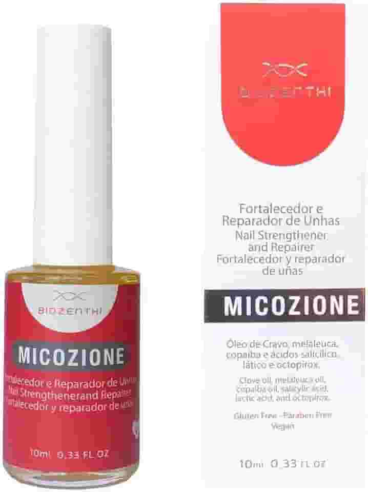 Biozenthi Fortalecedor e Reparador de Unhas Vegano Micozione 10ml - Tratamento de Unhas
