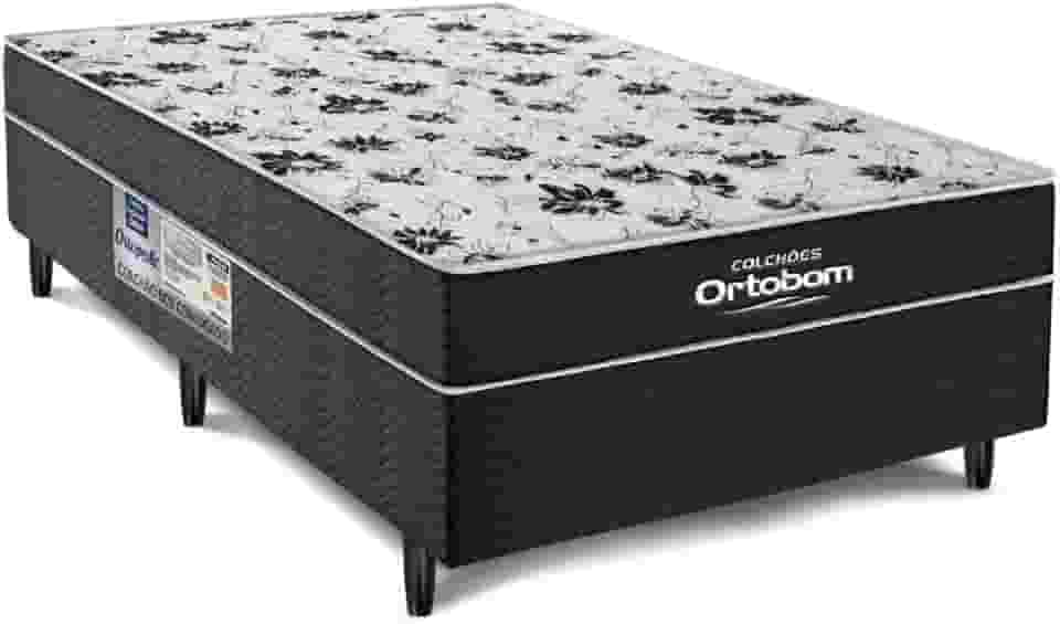 Cama Box Casal Conjugada de Espuma - Union Ortopedic - Ortobom (Casal)